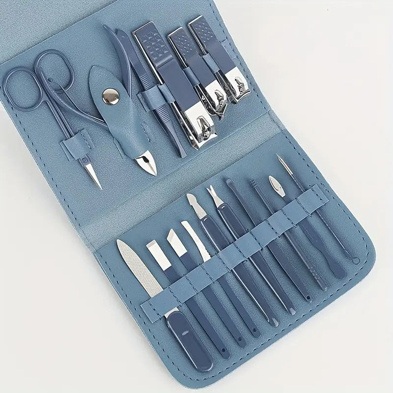 💅 Set de Manicure y Pedicure Profesional | Cuidado Y estilo en un solo estuche 🌸