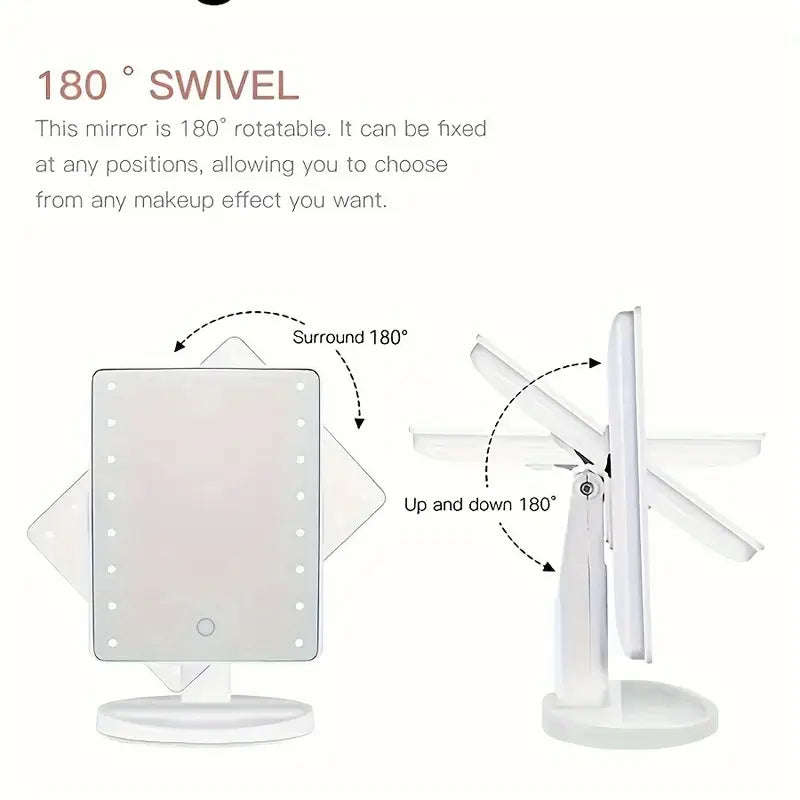 💄Espejo de Maquillaje LED | Iluminación perfecta para cada look 💡
