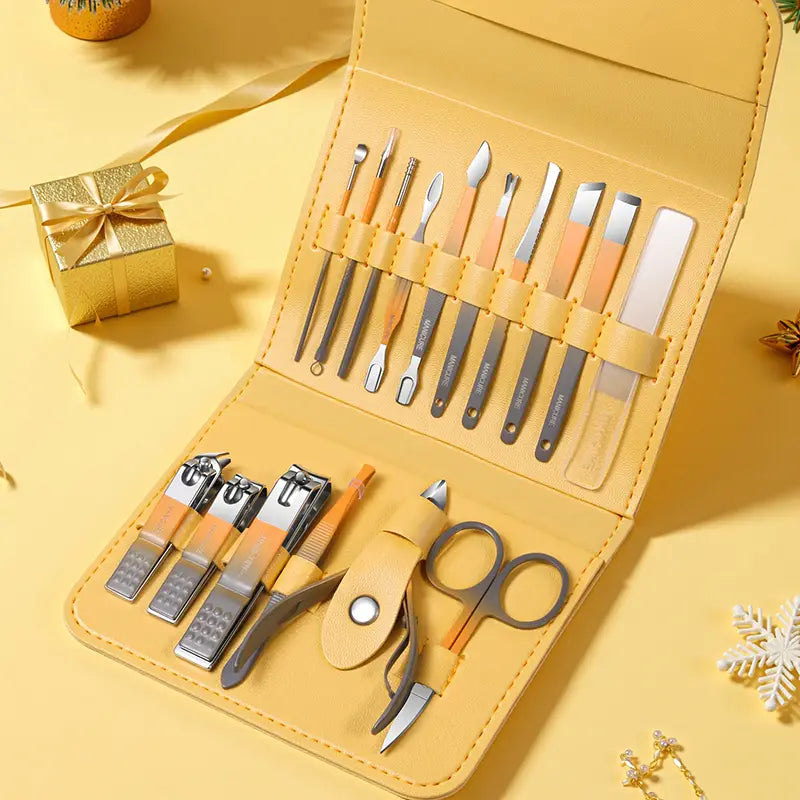 💅 Set de Manicure y Pedicure Profesional | Cuidado Y estilo en un solo estuche 🌸