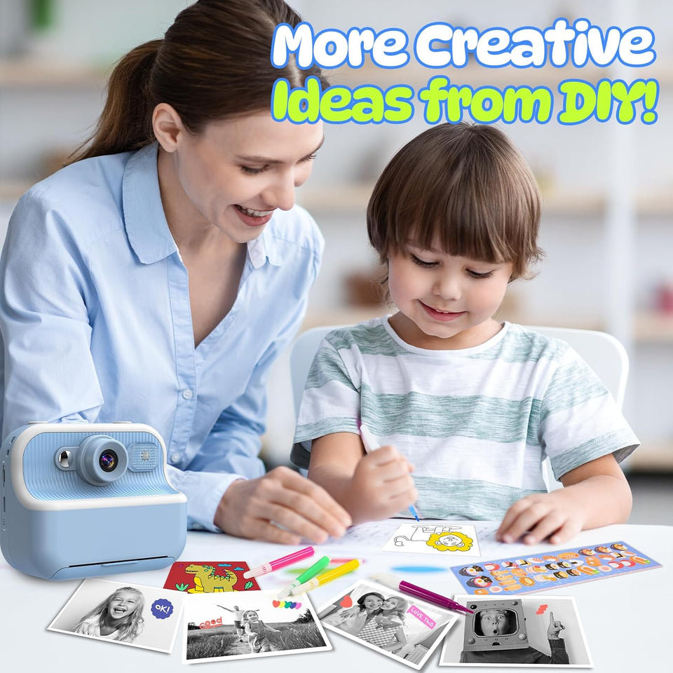 🎁 Cámara Instantánea Kids 📸 | ¡Diversión, creatividad y recuerdos al instante!