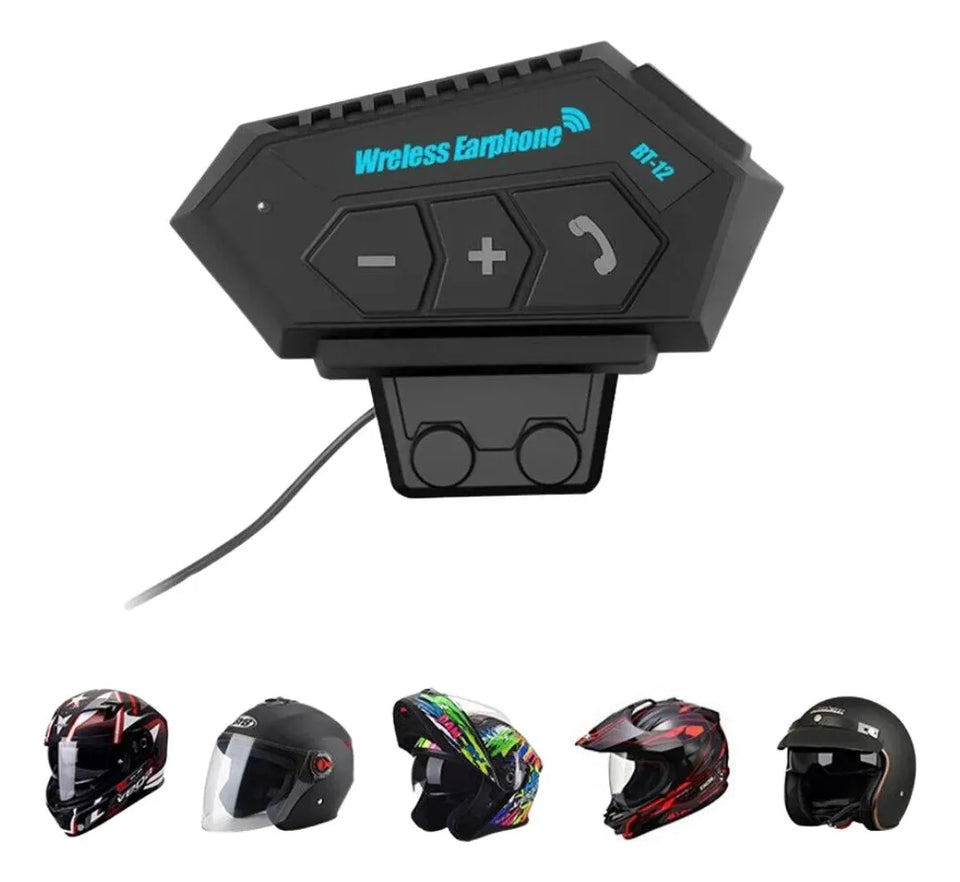 🏍️ Intercomunicador Bluetooth para Casco |🎧Conexión, música y seguridad sobre ruedas