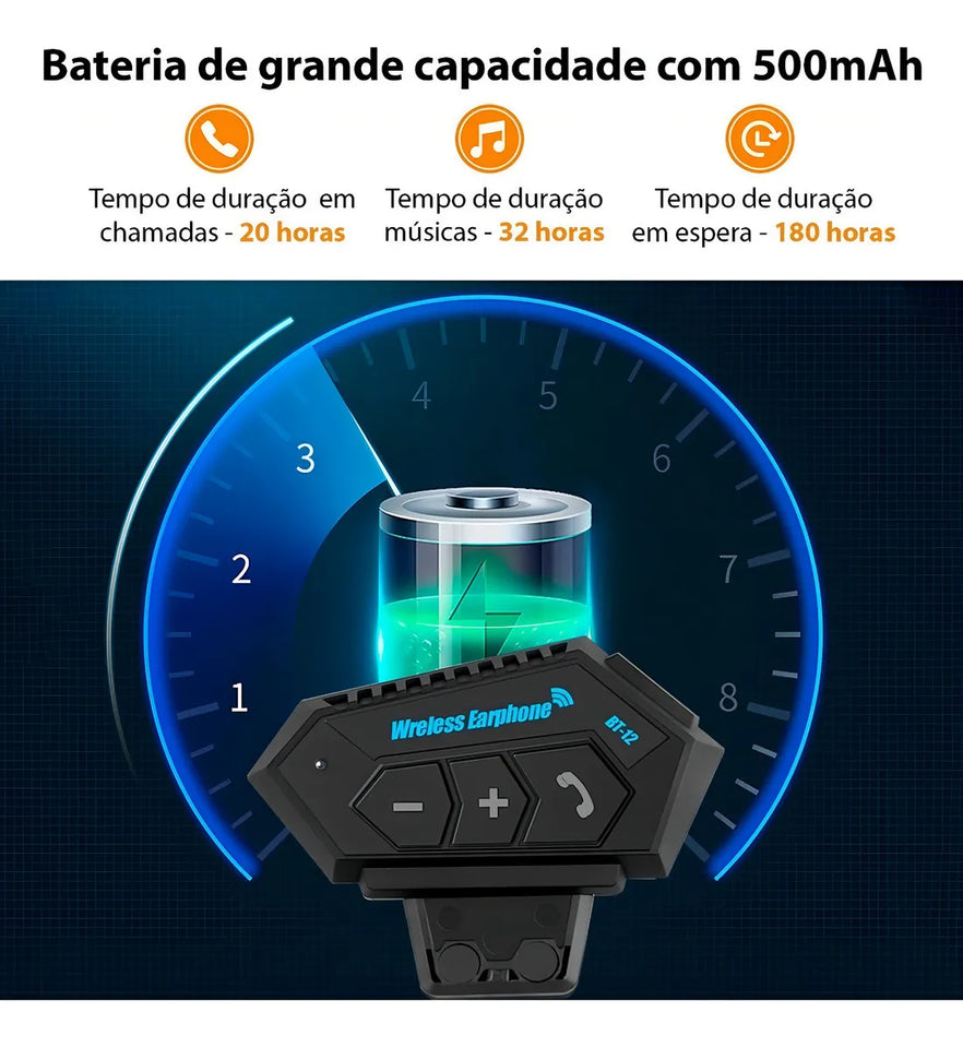 🏍️ Intercomunicador Bluetooth para Casco |🎧Conexión, música y seguridad sobre ruedas