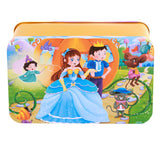 200pcs Baby Cartoon Puzzle Iron Box Wooden Animal/Space/Diving Puzzles Educational Toy Wooden Puzzle Jigsaw Toy for Children-22