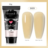 15ml 30ml Cute Style Acrylic Gel Quick Building Poly Nail Gel Soak off UV LED Nail Gel for DIY Permanent Extension-9
