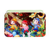 200pcs Baby Cartoon Puzzle Iron Box Wooden Animal/Space/Diving Puzzles Educational Toy Wooden Puzzle Jigsaw Toy for Children-10