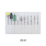 Tungsten Carbide Nail Drill Bit Set Nail Grinding Bits for Remove Nail Polisher Decoration-8